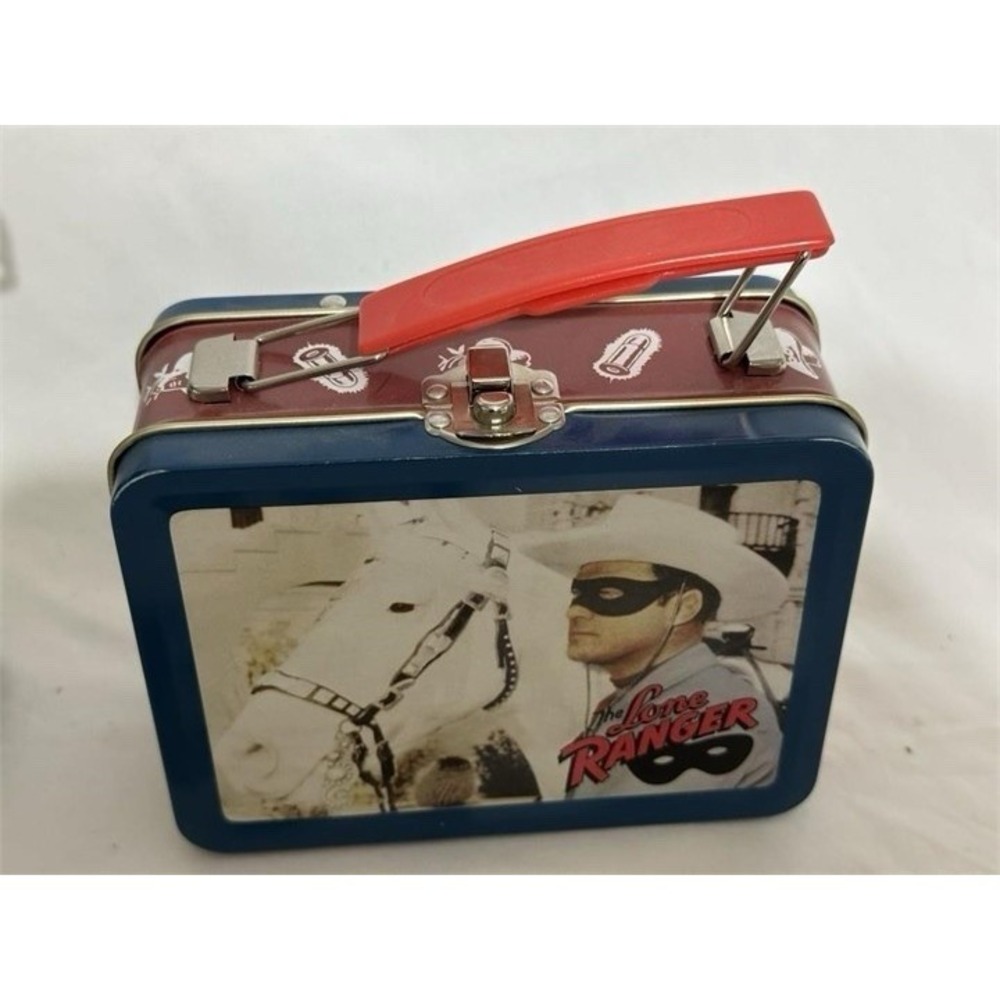 6 Million Dollar Man Thermos & Lone Ranger Lunch Box - Picture 2 of 4